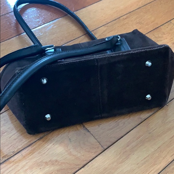 Suede Brown Shoulder Bag!! - Picture 2 of 5